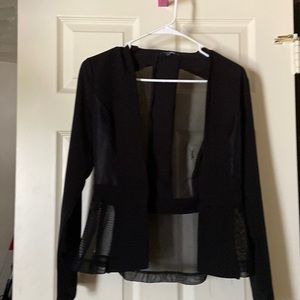 Mess black blazer size ss